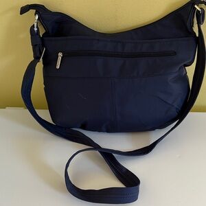 Travelon Navy Nylon Travel Crossbody